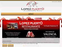 Tablet Screenshot of lopezpuerto.com